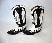 Damen Lederstiefel Buffalo 1259 Line Dance Westernstiefel Gr. 38 Hessen - Herleshausen Vorschau