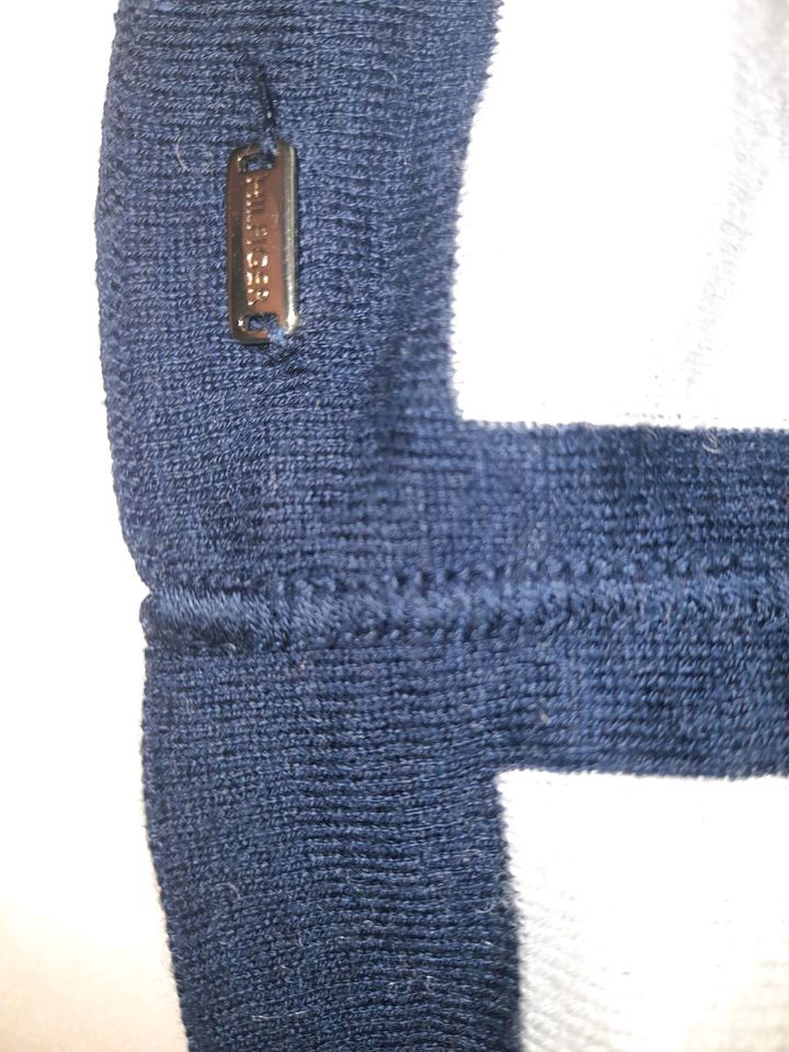 "TOMMY HILFIGER" Strickjacke/Weste☆blau-weiß☆oversize ☆h in Worbis