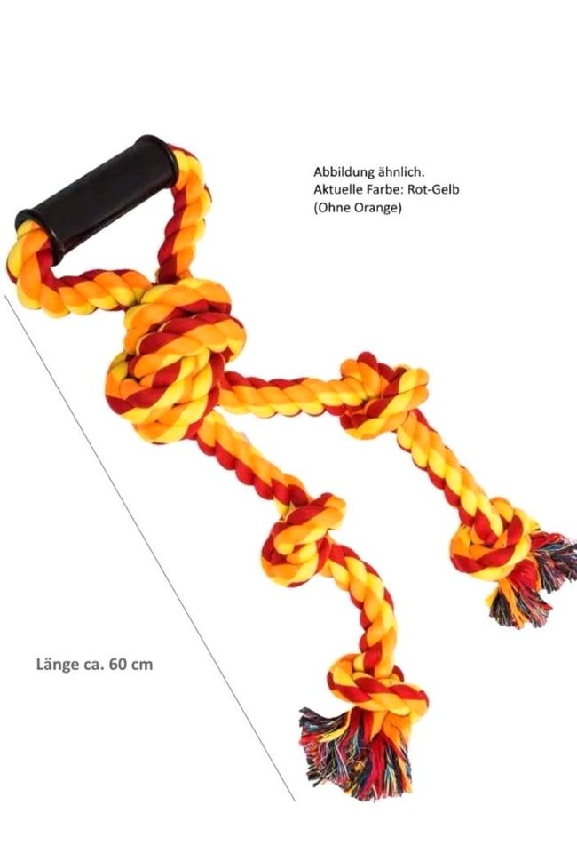 Gross Hundespielzeug XXL Seil mit Knoten Tau f. mittlere und groß in Wiesentheid