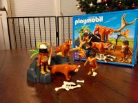 Playmobil - Säbelzahntiger mit Knochenjägern Nr. 5102 Schleswig-Holstein - Großenwiehe Vorschau