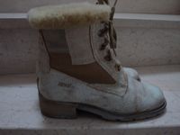 Stiefelette Boots Gr.41 gefüttert beige Absatz ca.3,5cm Neuwertig Niedersachsen - Lohne (Oldenburg) Vorschau