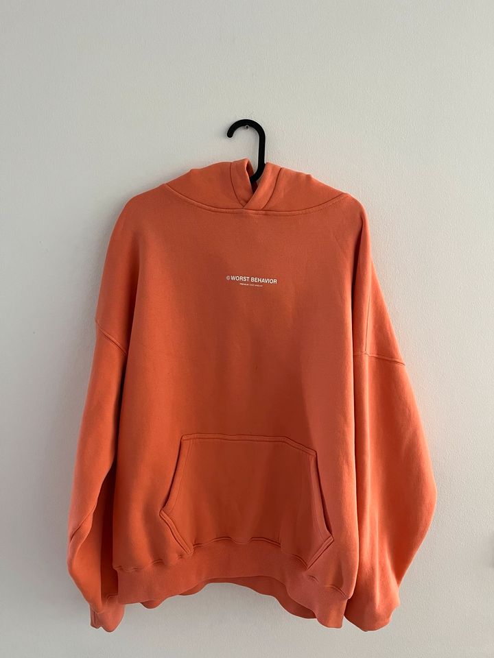 WRSTBHVR Hoodie Sweater Pullover orange S in Köln