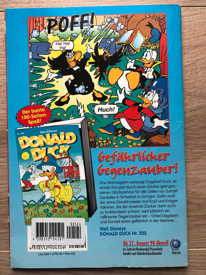 Donald Duck / 3. Auflage Nr. 524 / Walt Disney Comic in Harburg (Schwaben)