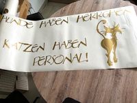 Wandtattoo mit coolem Katzenspruch von Wall print design - NEU Hessen - Fronhausen Vorschau