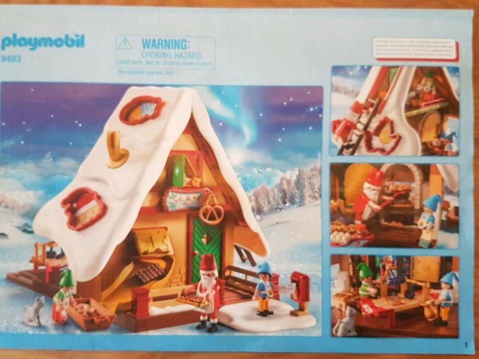 9493 Playmobil Weihnachtsbäckerei mit Plätzchenausstecher in Jengen