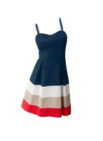 Kleid Sommerkleid mit Blockstreifen marinefarbem Marinelook NEU Bayern - Gablingen Vorschau