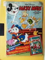 Micky Maus Heft Nr. 50 von 1987 mit Originalnachdruck Nr. 4 /1951 Rheinland-Pfalz - Gau-Bischofsheim Vorschau