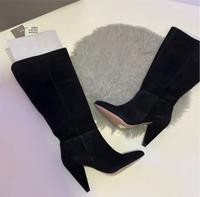 H&M Siefel Overknees schwarz 35 Premium Selection Wildleder Duisburg - Hamborn Vorschau