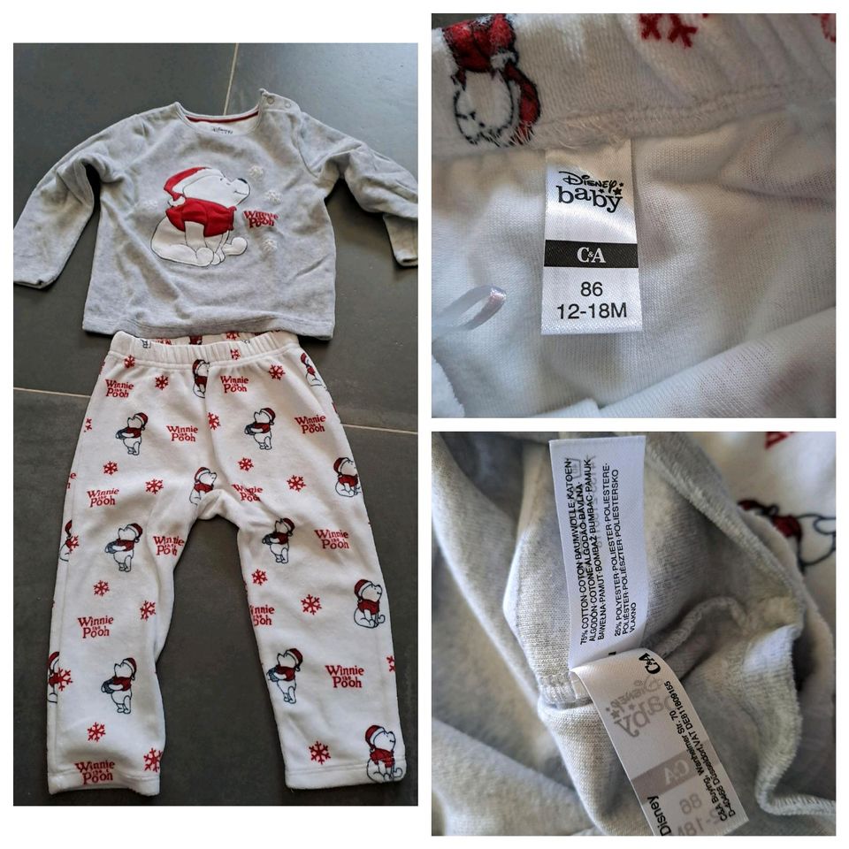 Shirt und Hose, Disney Baby, Größe 86, Nici-Stoff in Holle