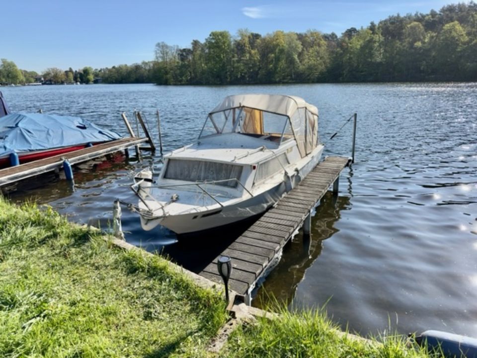 Aluminium Kajütboot Motorboot Aluboot Familienboot in Berlin