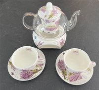 Lavendel- Provence Teeset Kanne Stövchen Tassen mit Teesieb Bayern - Fischach Vorschau