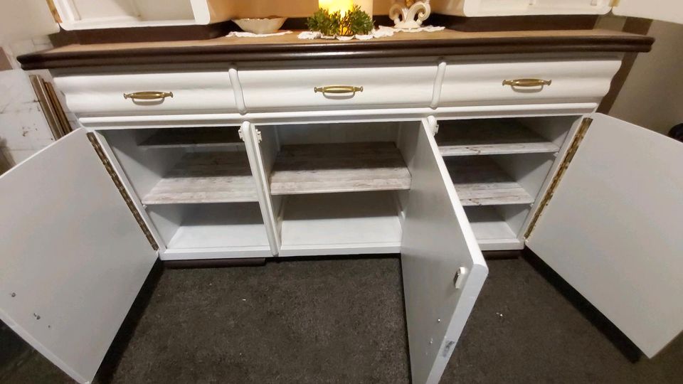 Buffet ❤ Küchenbüffet❤ Landhaus Vintage Shabby Küchenschrank Weiß in Cloppenburg