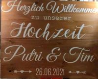 Hochzeit Schriftzug Beschriftung Personalisiert Schleswig-Holstein - Hohenwestedt Vorschau