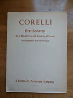 CORELLI Drei Sonaten für 2 Blockflöten Und Cembalo (Klavier) München - Bogenhausen Vorschau