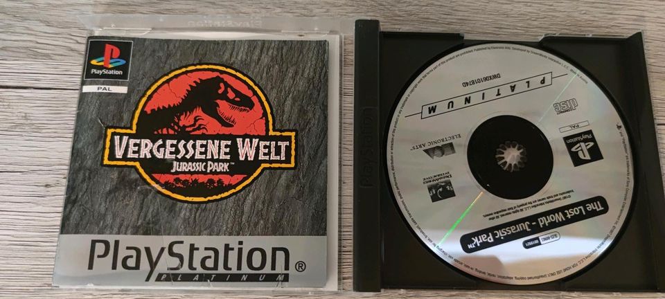 Vergessene Welt Jurassic Park Playstation 1 in Suhl