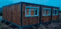 Neuware ► CONTAINERNALAGE zum Wohnen ◄ 63 m² Wohncontainer Bürocontainer Baucontainer - Intelligente Raumsysteme - Büroraum Wohnraum Besprechungsraum Tiny House Unterkunft Sozialcontainer Bauprojekt Bayern - Brunnen Vorschau