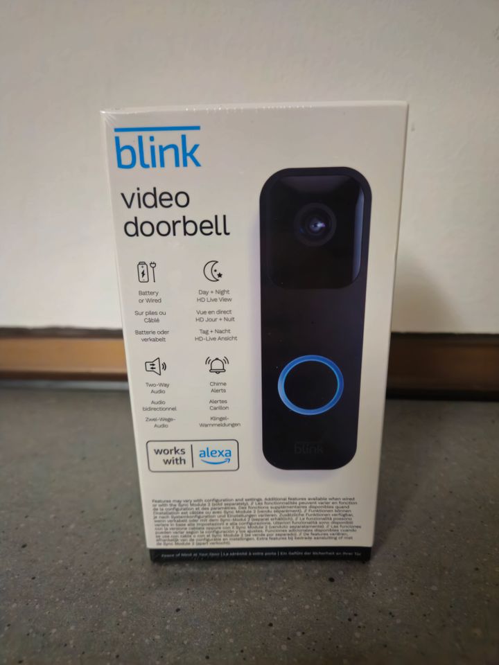✅ NEU Blink Video Doorbell Alexa Smart Home in Mendig