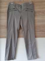 Opus Damen Hose EDDANA knöchellang Gr. 42 grau stretch Schwerin - Lankow Vorschau