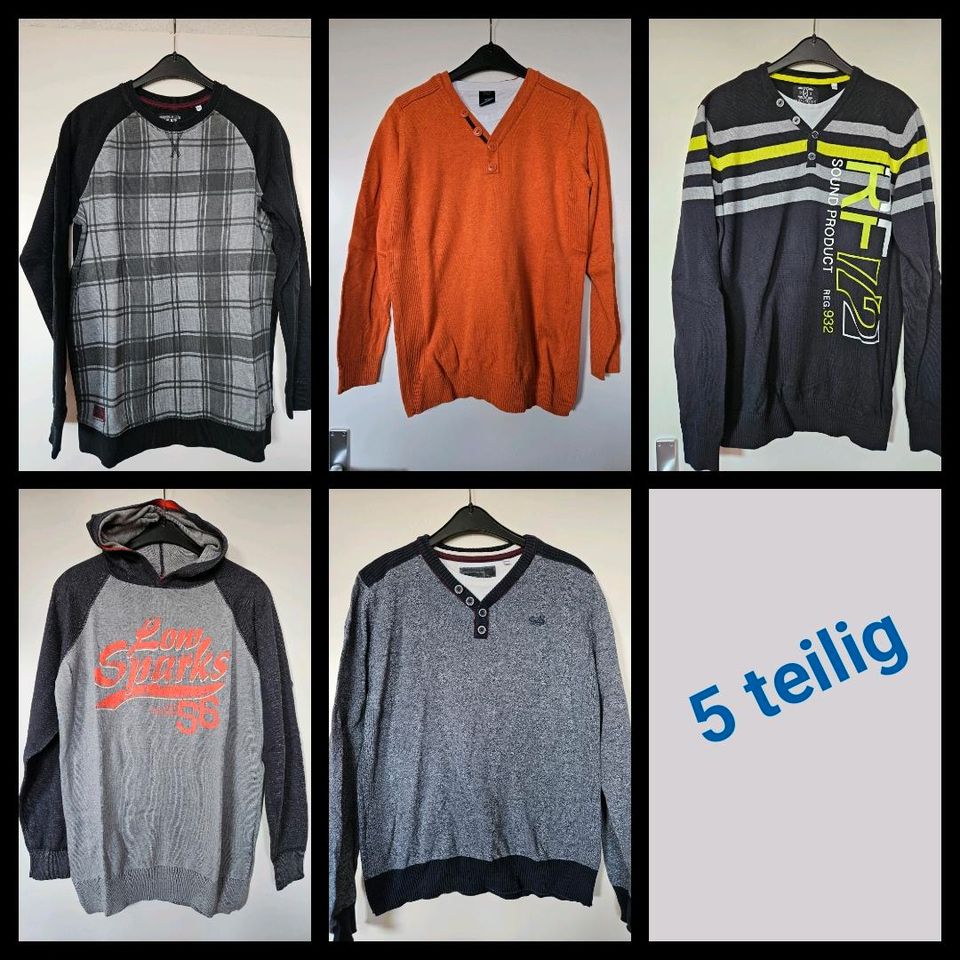 5 teilige Sweatshirt Pulli Gr. 170/176 in Kronach
