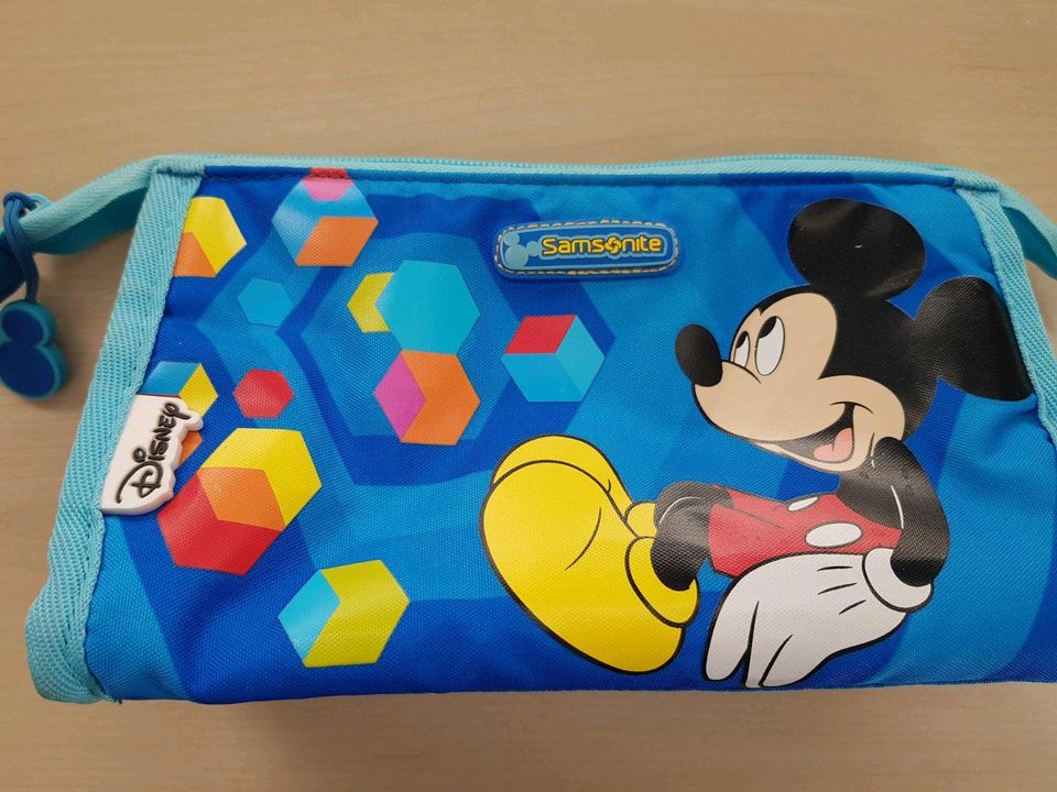 Samsonite Disney Mickey Mouse Kinder Kosmetiktasche Kulturbeutel in Karlsruhe