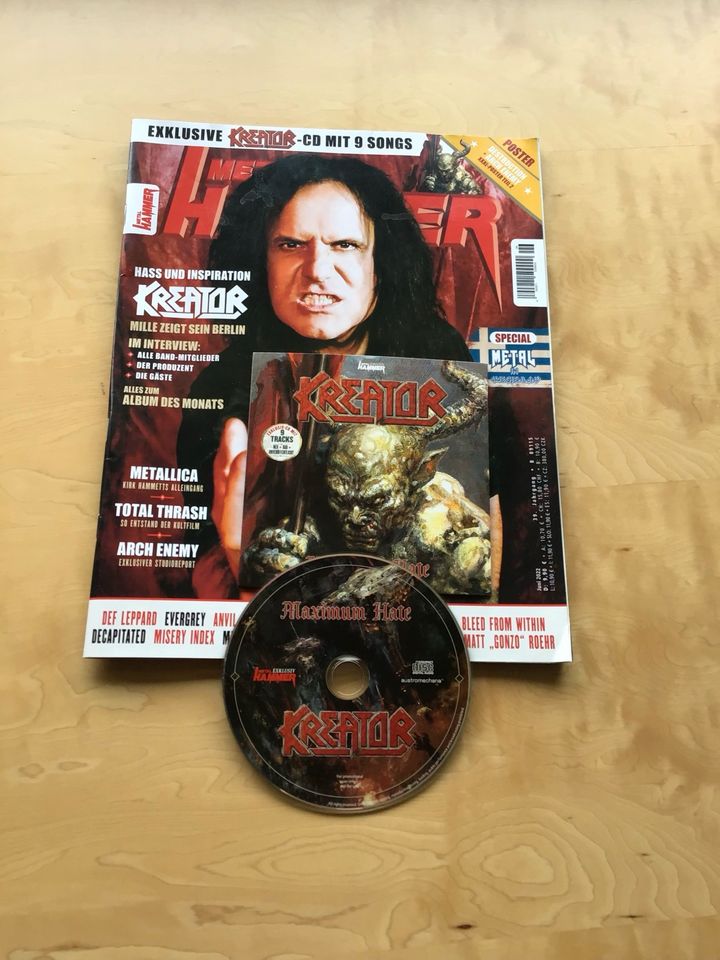 Sammler Exemplar - Metal Hammer Inkl. CD in Münster