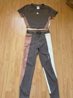 Adidas Sport Shirt + Leggins, S, braun/beige, 1x getragen Niedersachsen - Denkte Vorschau