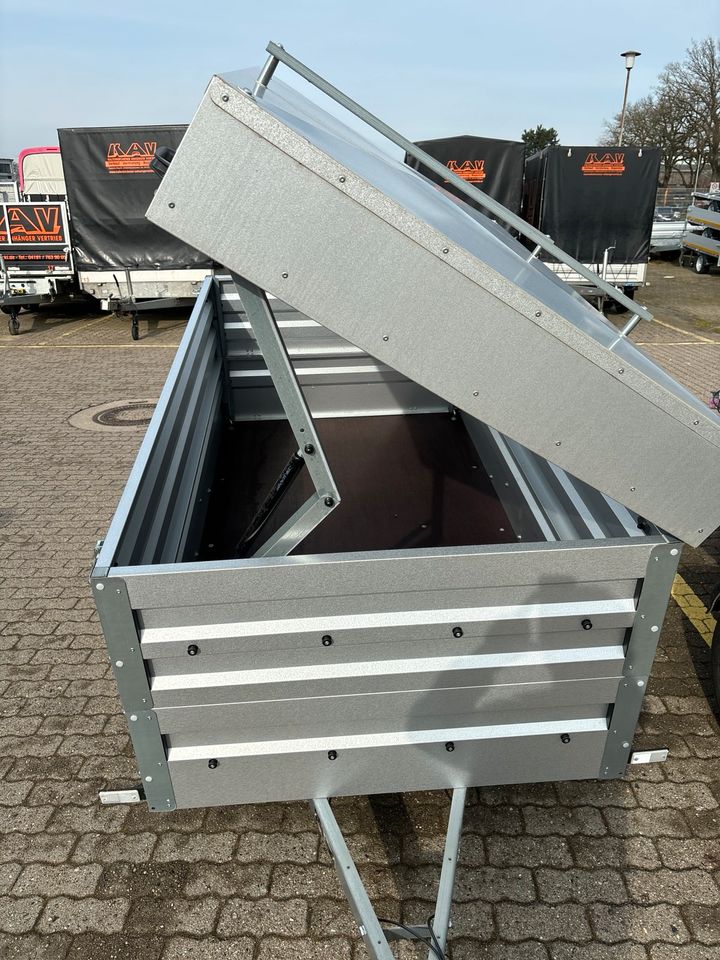 Stema Deckelanhänger 750 KG  66cm hoch 100 kmh Neu PKW Anhänger in Kaltenkirchen