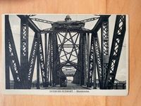 Postkarte 1918: Duisburg Rheinbrücke Ubstadt-Weiher - OT Zeutern Vorschau