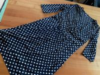 Weich fließendes bequemes Kleid Gr.46(44) schwarz+ weiße Punkte Kreis Pinneberg - Wedel Vorschau