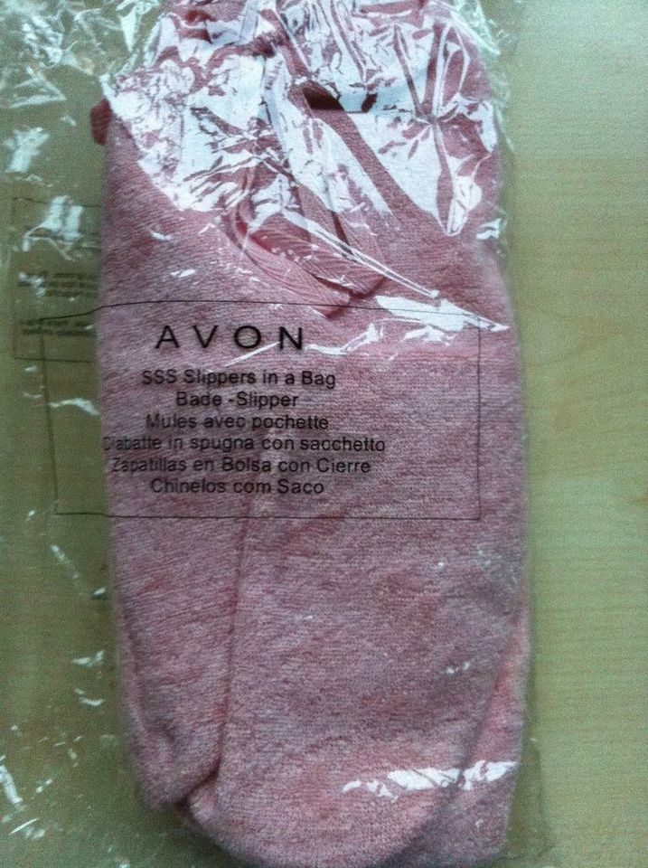 Avon Bade-Slipper rosa - Bade-Slipper in Freigericht