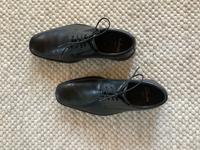 Herrenschuhe Clarks Leder schwarz Gr. 42. UK 6 Bayern - Riedering Vorschau