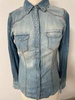 Bershka jeans Bluse S blau Hessen - Kaufungen Vorschau