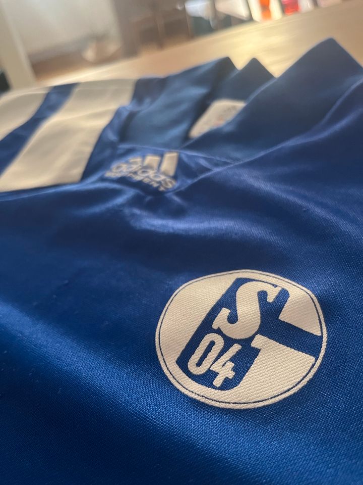 Schalke 04 Trikot 1994/95 Kärcher Heimtrikot Retro Vintage Adidas in Dresden