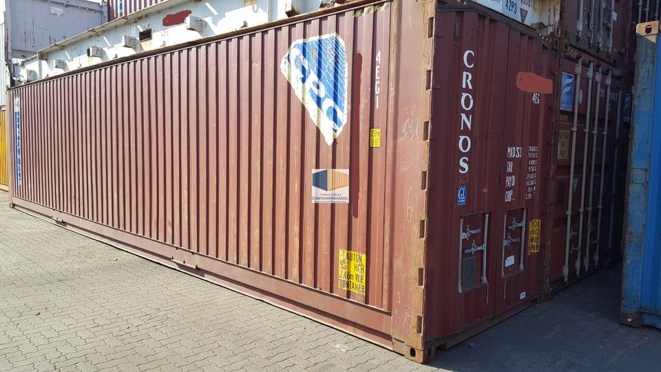 20` / 40` Fuß  6m / 12m Seecontainer - GERA - High Cube Container Lagercontainer Container Magazincontainer Überseecontainer GEBRAUCHT NEUWERTIG NEU in Gera