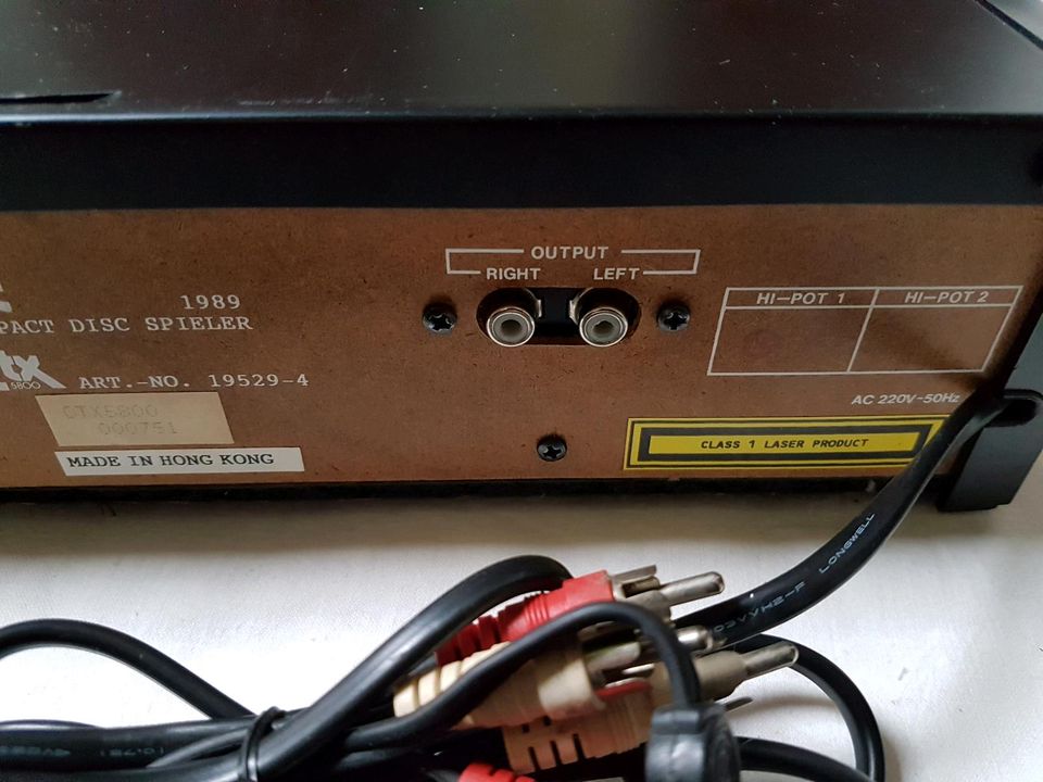 Compact Disc Player Digitaler Audio CTX 5800 in Bremen