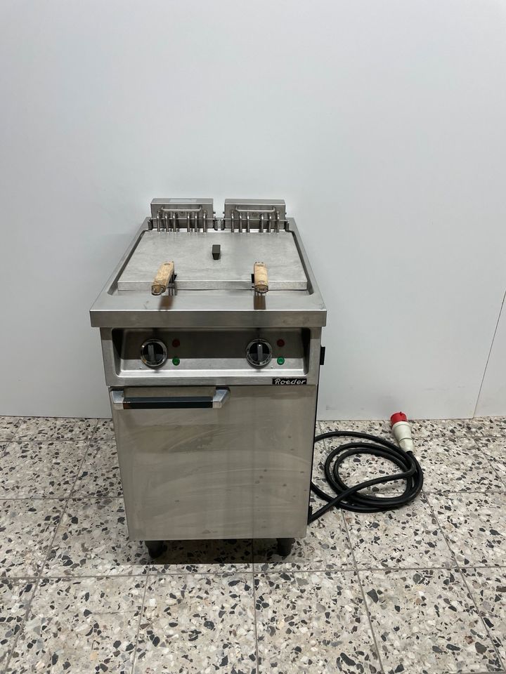 Doppelfritteuse Friteuse 2x 10 Liter Fritteuse Gastro 380V in Berlin