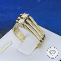 M*155884 WERT 1.170,- Brillant 0,20 ct Ring 750 Gold 14 KT xxyy Essen - Karnap Vorschau