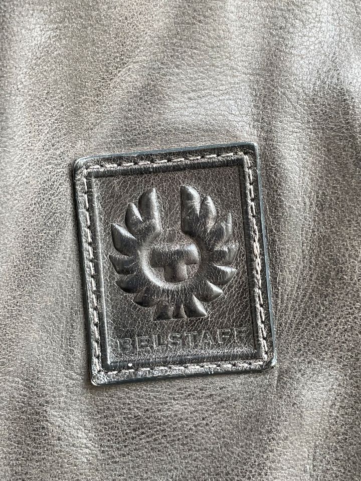 Belstaff Lederjacke grau in Kiel