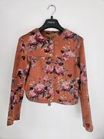 NEU Kunstleder Jacke gr. 34 XS Braun Übergangsjacke Blumen Nordrhein-Westfalen - Heinsberg Vorschau