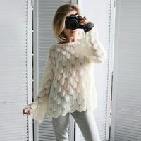 NA-KD boho Strickpullover NEU! Festival Pulli  Creme Niedersachsen - Wunstorf Vorschau