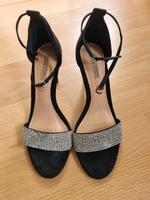 Buffalo Sandaletten Heels Schwarz Glitzer West - Schwanheim Vorschau