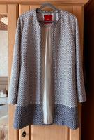 Mantel/lange Jacke , Gr.38, S.Oliver, weiß-dunkelblau Niedersachsen - Bad Pyrmont Vorschau