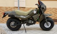 Fantic Koala 50ccm Us Army Look Moped Big  Wheel Sachsen-Anhalt - Stendal Vorschau