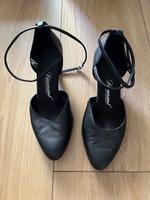 Diamant Tanzschuh Tanzschuhe Größe 5 - 38 schwarz echtes Leder Kr. München - Unterschleißheim Vorschau