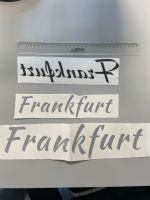 Wand / Fenster Tattoo / Sticker - Frankfurt Frankfurt am Main - Frankfurter Berg Vorschau