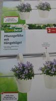 3 x Pflanzgefäße mit Hängebügel / Florabest - NEU - Baden-Württemberg - Efringen-Kirchen Vorschau