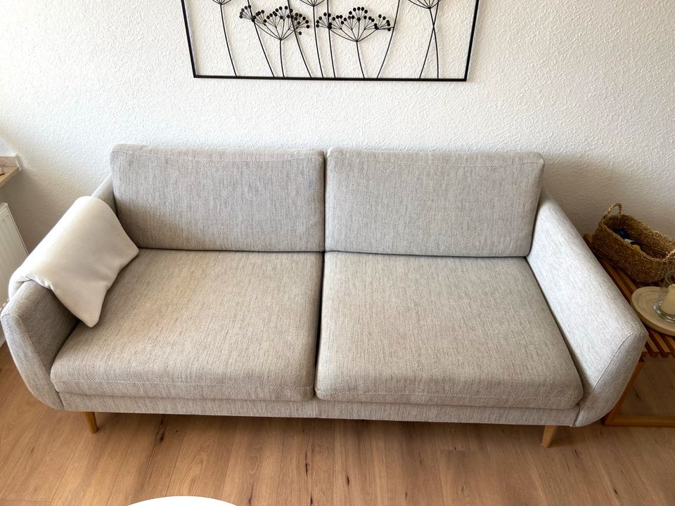 Sofa (Dreier/Viarp beige/braun) in Essen