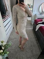 NP: 60€ Glitzerkleid Paillettenkleid von Pieces in Gr.S Nordrhein-Westfalen - Warendorf Vorschau