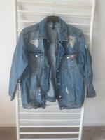 Stradivarius Jeansjacke in Blau, Used Look, Größe L Nordrhein-Westfalen - Kempen Vorschau