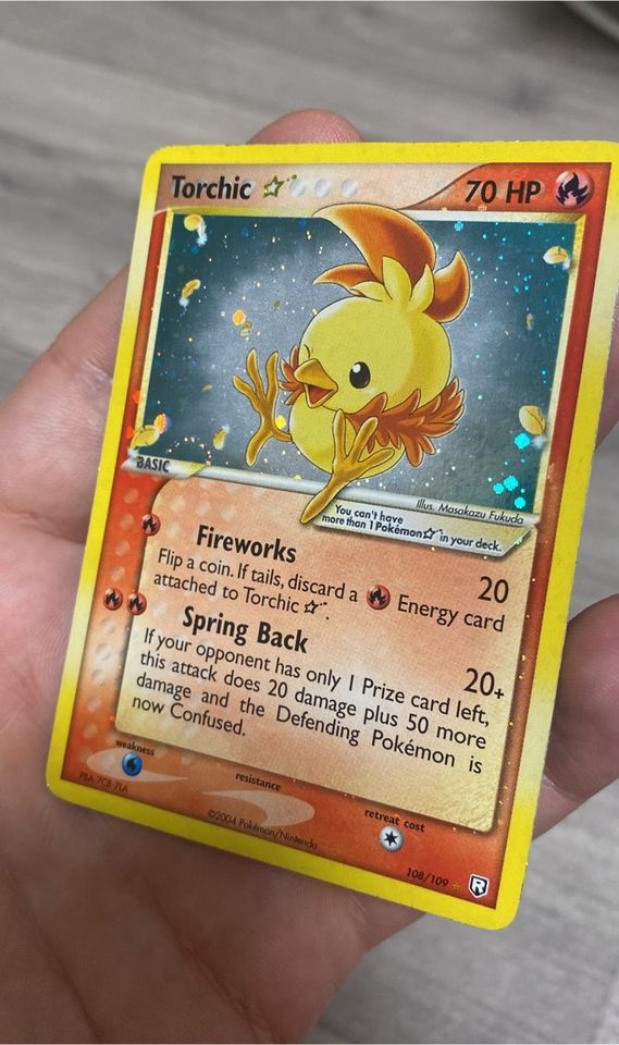 Torchic Goldstar EX Rocket Returns in Berlin